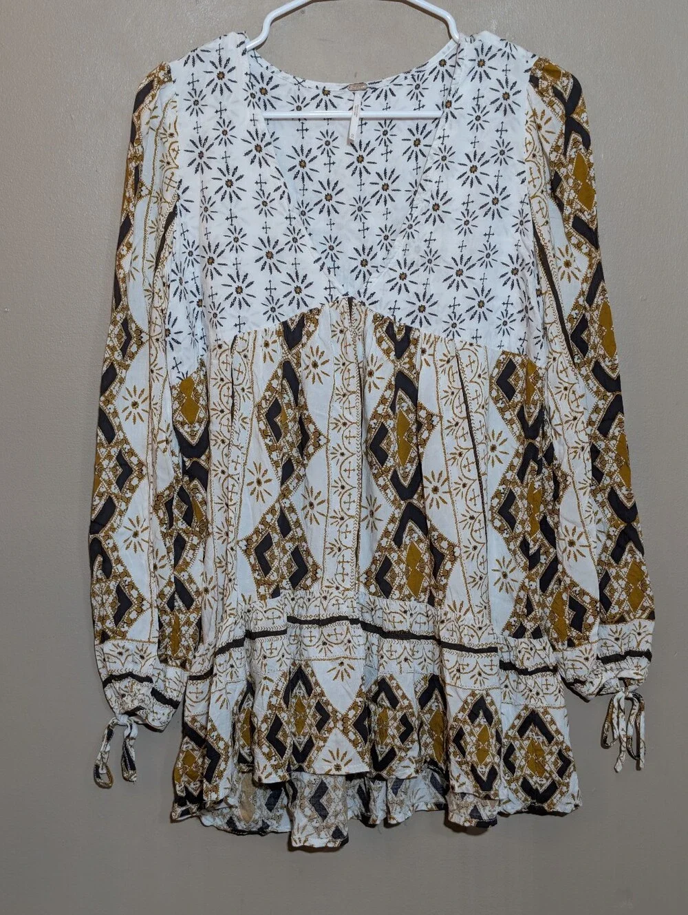 Free People Down By The Bay Tunic, XS